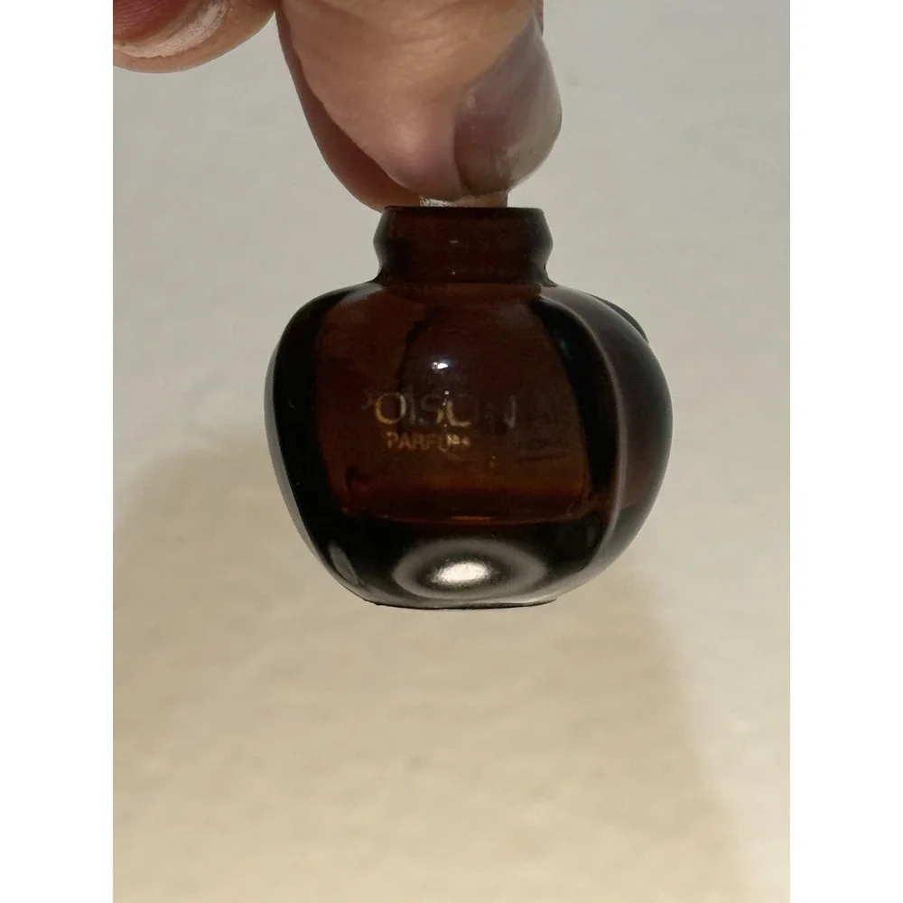 Vintage Christian Dior Poison 1oz Collectors Bottle - Empty Discontinued 80s